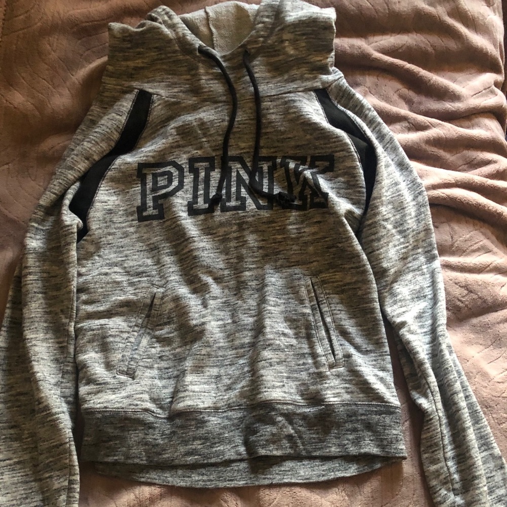 PINK Victoria’s Secret grey hoodie